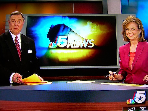 Jane Mcgarry while working for NBC Channel 5